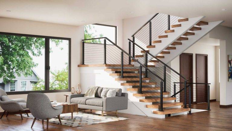 All-in-one-metal-cable-railing-system