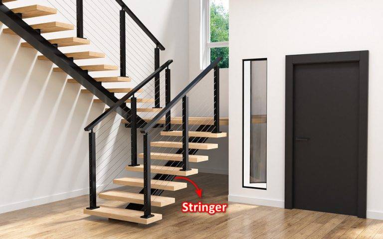 The floating stairs brackets