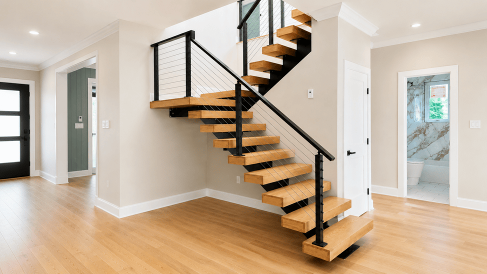 01 Floating Stairs for an Apartment