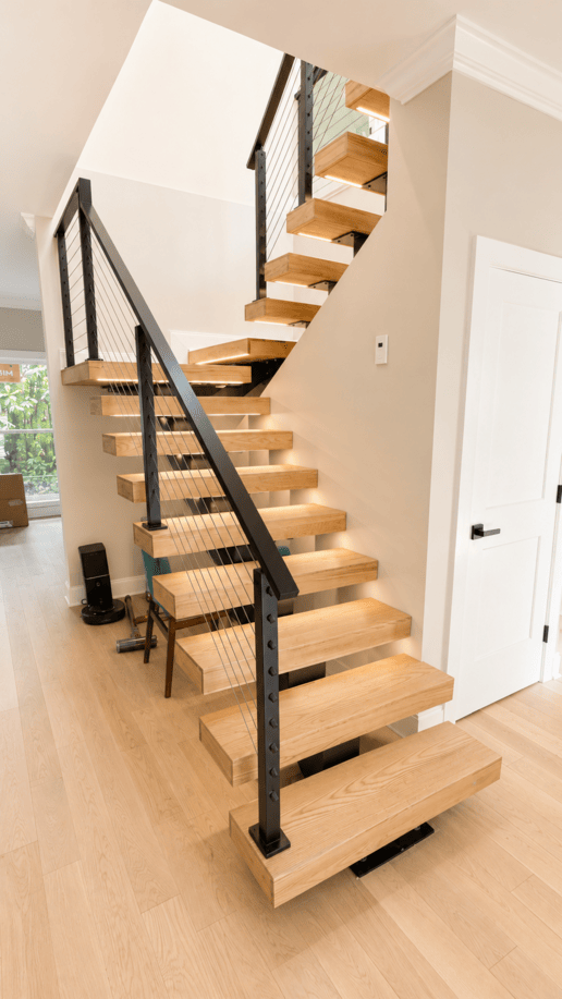 02 Floating Stairs for an Apartment